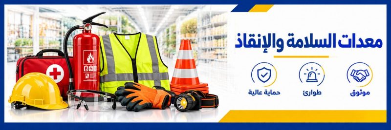 معدات السلامة والإنقاذ
